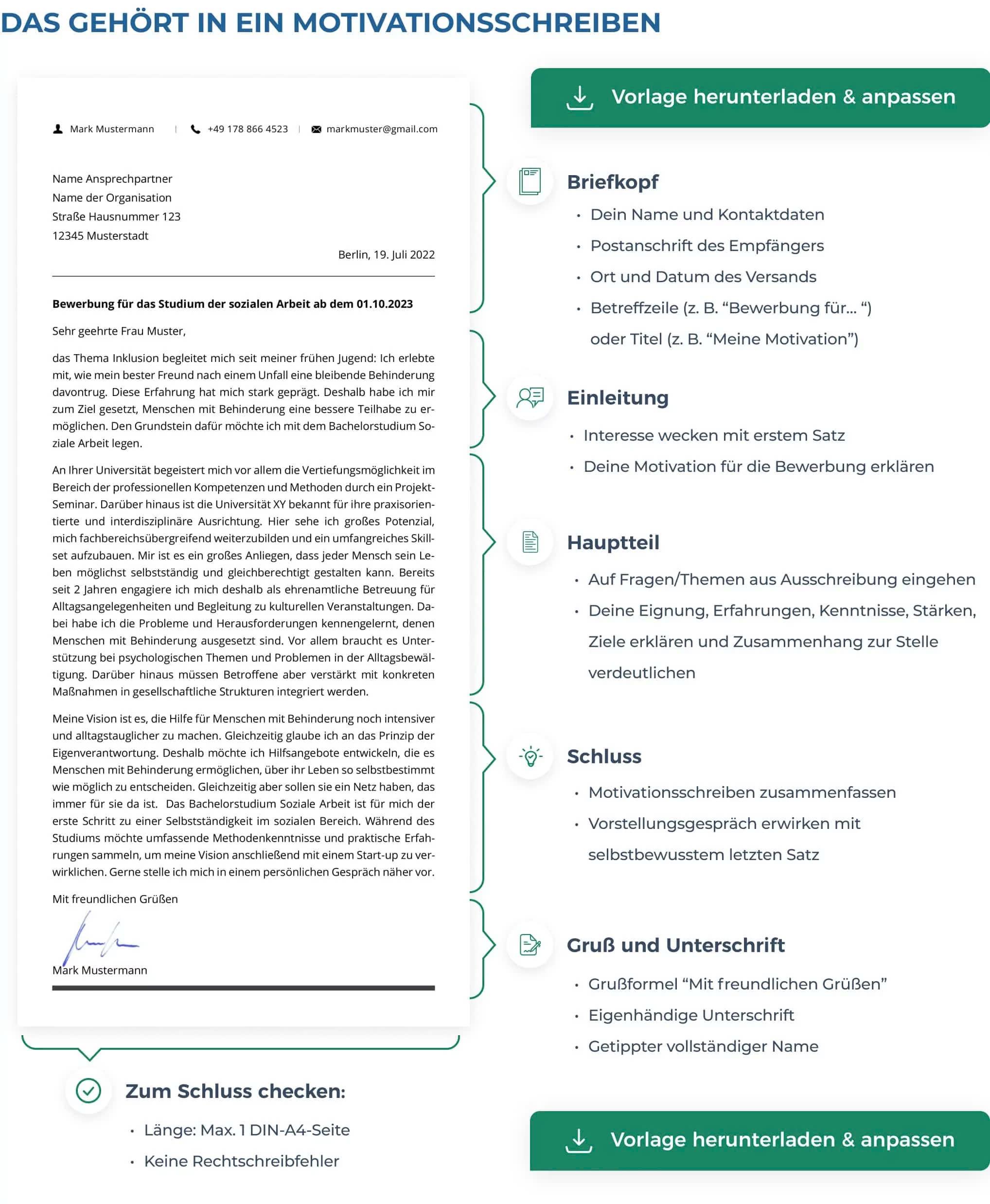 Bố cục thư động lực